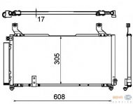Конденсатор BEHR HELLA SERVICE 8FC 351 310-761