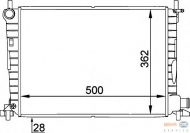 Теплообменник BEHR HELLA SERVICE 8MK 376 714-241