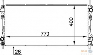 Теплообменник BEHR HELLA SERVICE 8MK 376 764-111