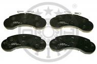 Комплект тормозных колодок OPTIMAL 9797