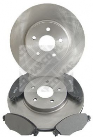 Комплект тормозов MAPCO 47659