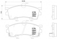 Комплект тормозных колодок PAGID T1557