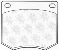 Комплект тормозных колодок QH Benelux BP102