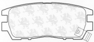 Комплект тормозных колодок QH Benelux BP761