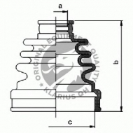 Комплект пыльника QH Benelux QJB1150