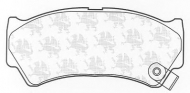 Комплект тормозных колодок QH Benelux BP1226