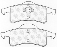 Комплект тормозных колодок QH Benelux BP1266