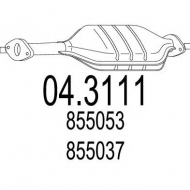Катализатор MTS 04.3111