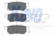 Комплект тормозных колодок KAVO PARTS KBP-2007