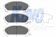 Комплект тормозных колодок KAVO PARTS KBP-3510