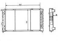 Теплообменник NRF 58850