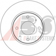 Тормозной диск A.B.S. 17022 OE