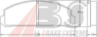 Комплект тормозных колодок A.B.S. 36120
