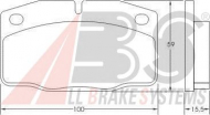Комплект тормозных колодок A.B.S. 36145