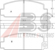 Комплект тормозных колодок A.B.S. 36414
