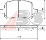 Комплект тормозных колодок A.B.S. 37033 OE