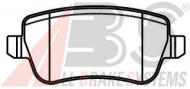 Комплект тормозных колодок A.B.S. 37496