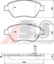 Комплект тормозных колодок A.B.S. P 59 051
