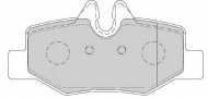 Комплект тормозных колодок NECTO FD6930A