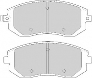 Комплект тормозных колодок NECTO FD7077A
