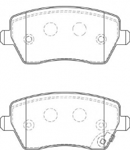 Комплект тормозных колодок NECTO FD7356A
