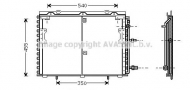 Конденсатор AVA QUALITY COOLING MS5221