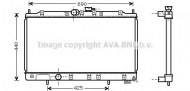 Теплообменник AVA QUALITY COOLING MT2122