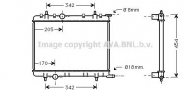 Теплообменник AVA QUALITY COOLING PE2222