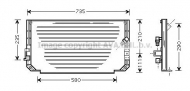 Конденсатор AVA QUALITY COOLING TO5279