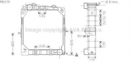 Теплообменник AVA QUALITY COOLING ME2170
