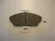 Комплект тормозных колодок ASHIKA 50-00-003