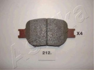 Комплект тормозных колодок ASHIKA 50-02-212