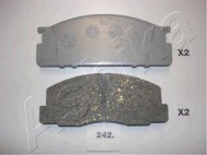 Комплект тормозных колодок ASHIKA 50-02-242