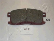 Комплект тормозных колодок ASHIKA 50-04-412
