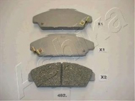 Комплект тормозных колодок ASHIKA 50-04-492