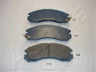 Комплект тормозных колодок ASHIKA 50-05-599P