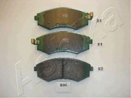 Комплект тормозных колодок ASHIKA 50-0S-S02