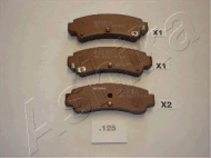 Комплект тормозных колодок ASHIKA 51-01-125