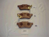 Комплект тормозных колодок ASHIKA 51-04-404