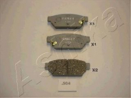 Комплект тормозных колодок ASHIKA 51-05-504
