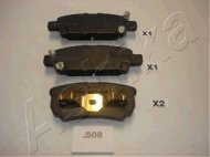 Комплект тормозных колодок ASHIKA 51-05-508