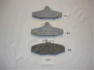Комплект тормозных колодок ASHIKA 51-09-997
