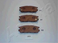 Комплект тормозных колодок ASHIKA 51-09-999