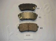 Комплект тормозных колодок ASHIKA 51-0K-K09
