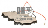 Комплект тормозных колодок JP GROUP 1363602119