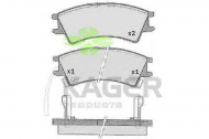 Комплект тормозных колодок KAGER 35-0065
