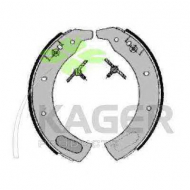Комлект тормозных накладок KAGER 34-0159