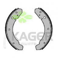 Комлект тормозных накладок KAGER 34-0263
