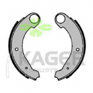 Комлект тормозных накладок KAGER 34-0399
