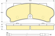 Комплект тормозных колодок GIRLING 6103973